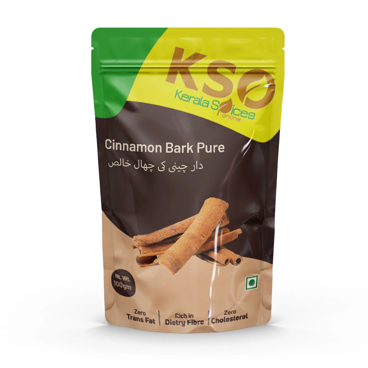 Artboard-1-1-4.webp Kerala Cinnamon Bark Pure (दालचीनी की छाल शुद्ध) 100g - Image 1