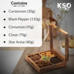 SpiceNest – Wooden Spices gift Box - Image 6