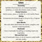 Dried Leaf Rosemary 100g - Image 5
