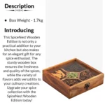SpiceNest – Wooden Spices gift Box - Image 7