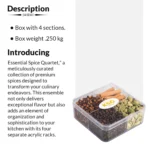 Spice Box 4 in 1 Essential Spice Quartet - Image 5