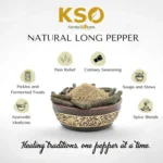 Long Pepper-Pippali (लंबी काली मिर्च) 100g - Image 5