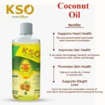 KSO Wood Pressed pure Coconut Oil (नारियल का तेल) 500ml - Image 5