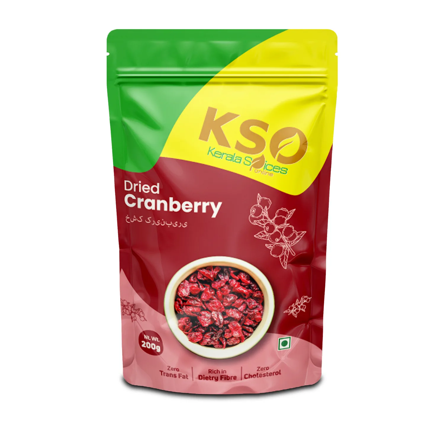 Dried-Cranberry1.webp Dried Cranberry 100g - Image 1