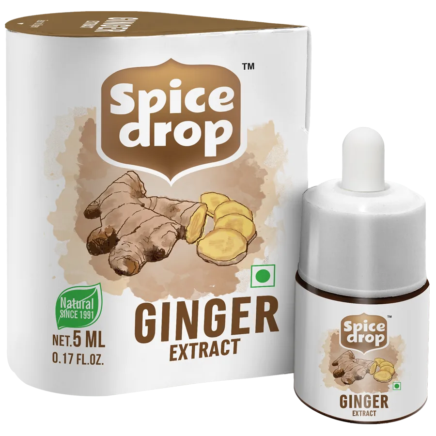 GINGER-png.webp Spice Drop Ginger Extract | 5ML (180 Drops) - Image 1