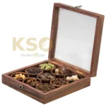 Spices Masterpiece Set- Wooden Spices Box - Image 4