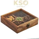 SpiceNest – Wooden Spices gift Box - Image 4
