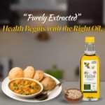 Sunflower Oil Cold Pressed | Gaanuga Poddutirugudu Puvvu Nune – 1 Liter - Image 2